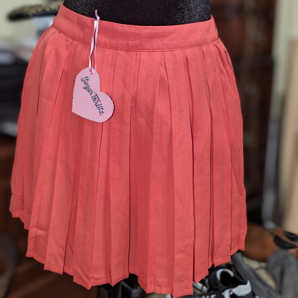 Romanticize Ur Life Pleated Skirt